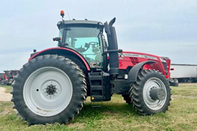 Used Massey Ferguson high horsepower tractor.