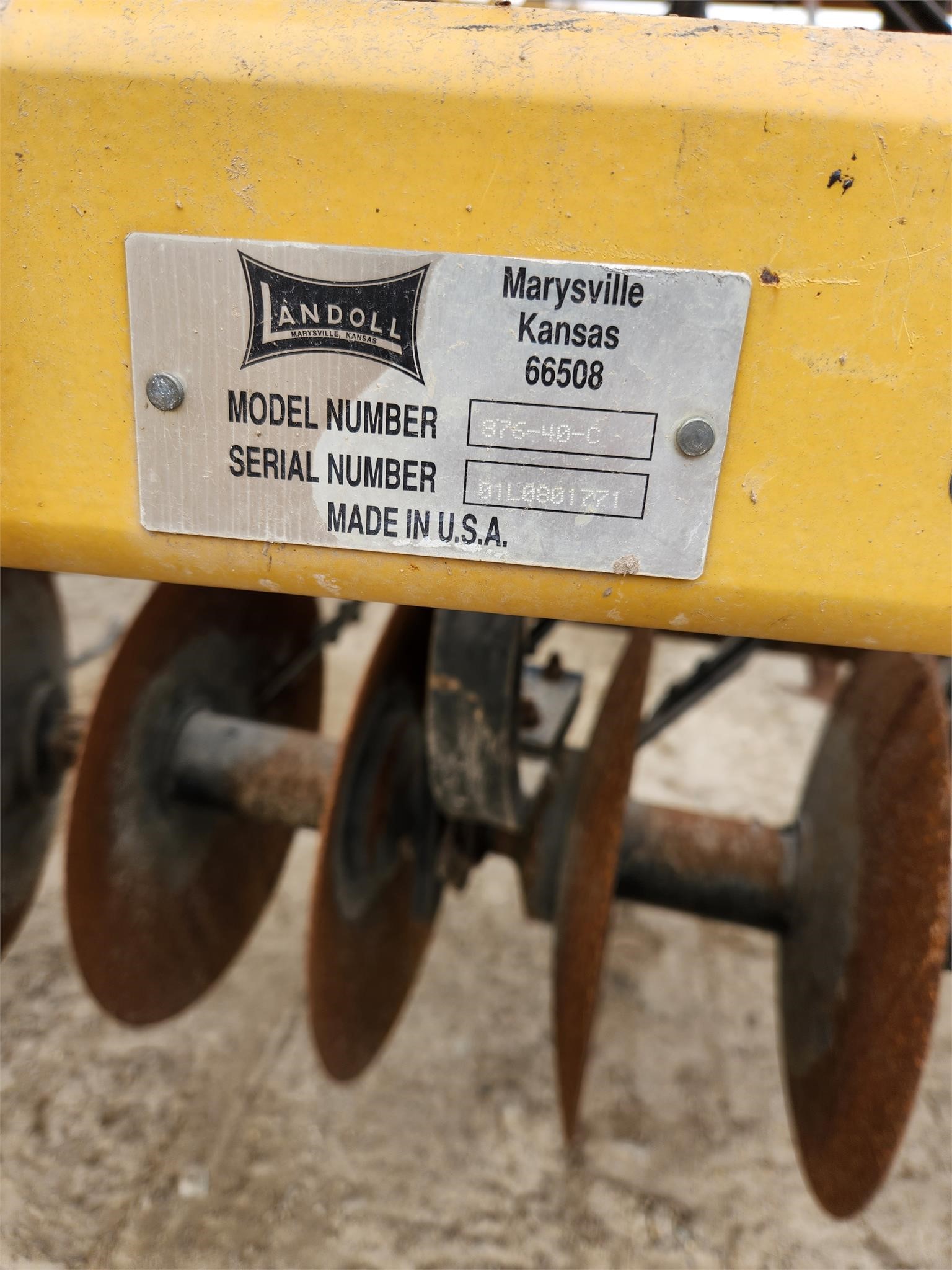 2008 Landoll 876-40C