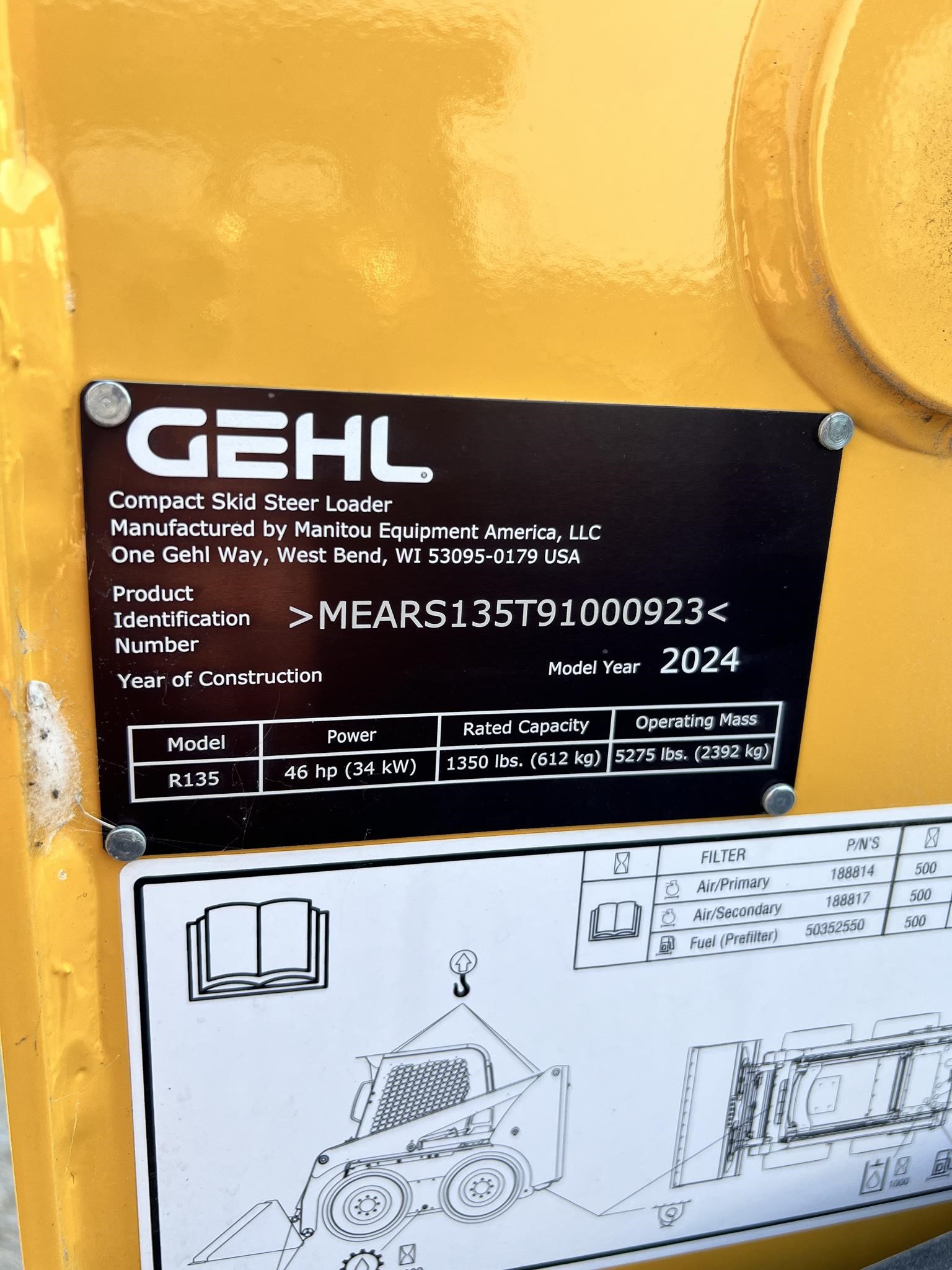 2024 Gehl R135