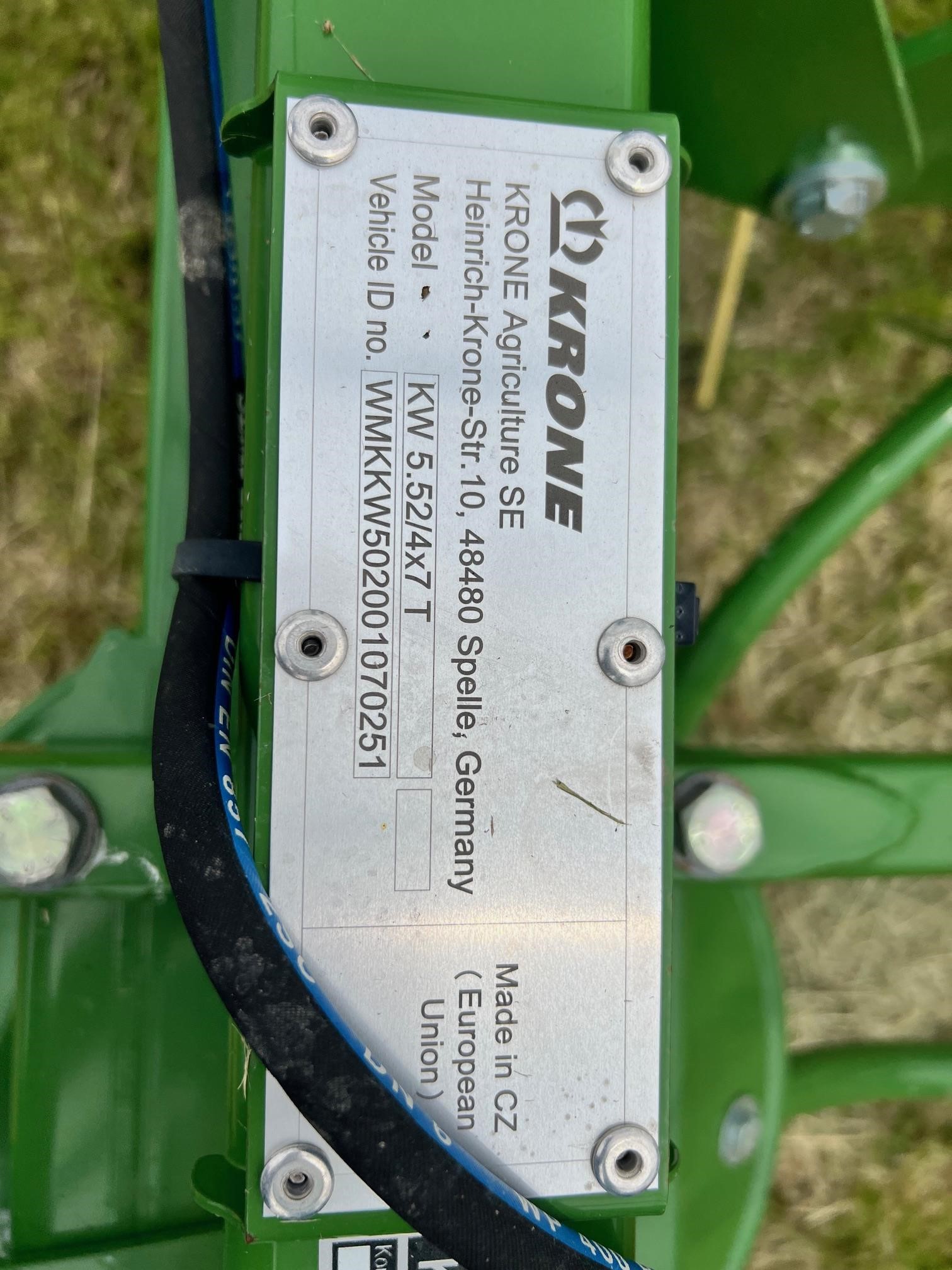 Krone KW5.52/4x7T