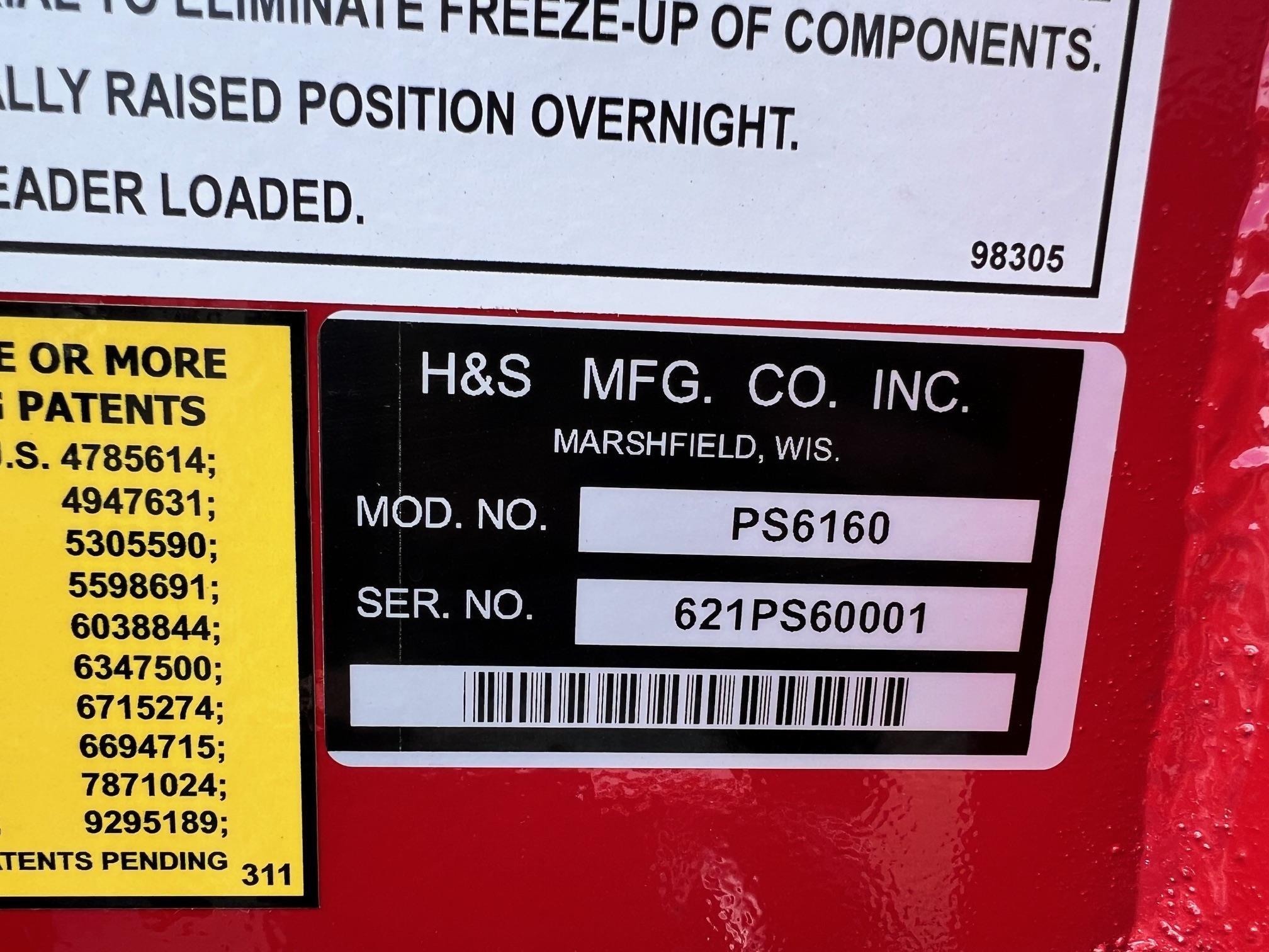 2025 H & S PS6160