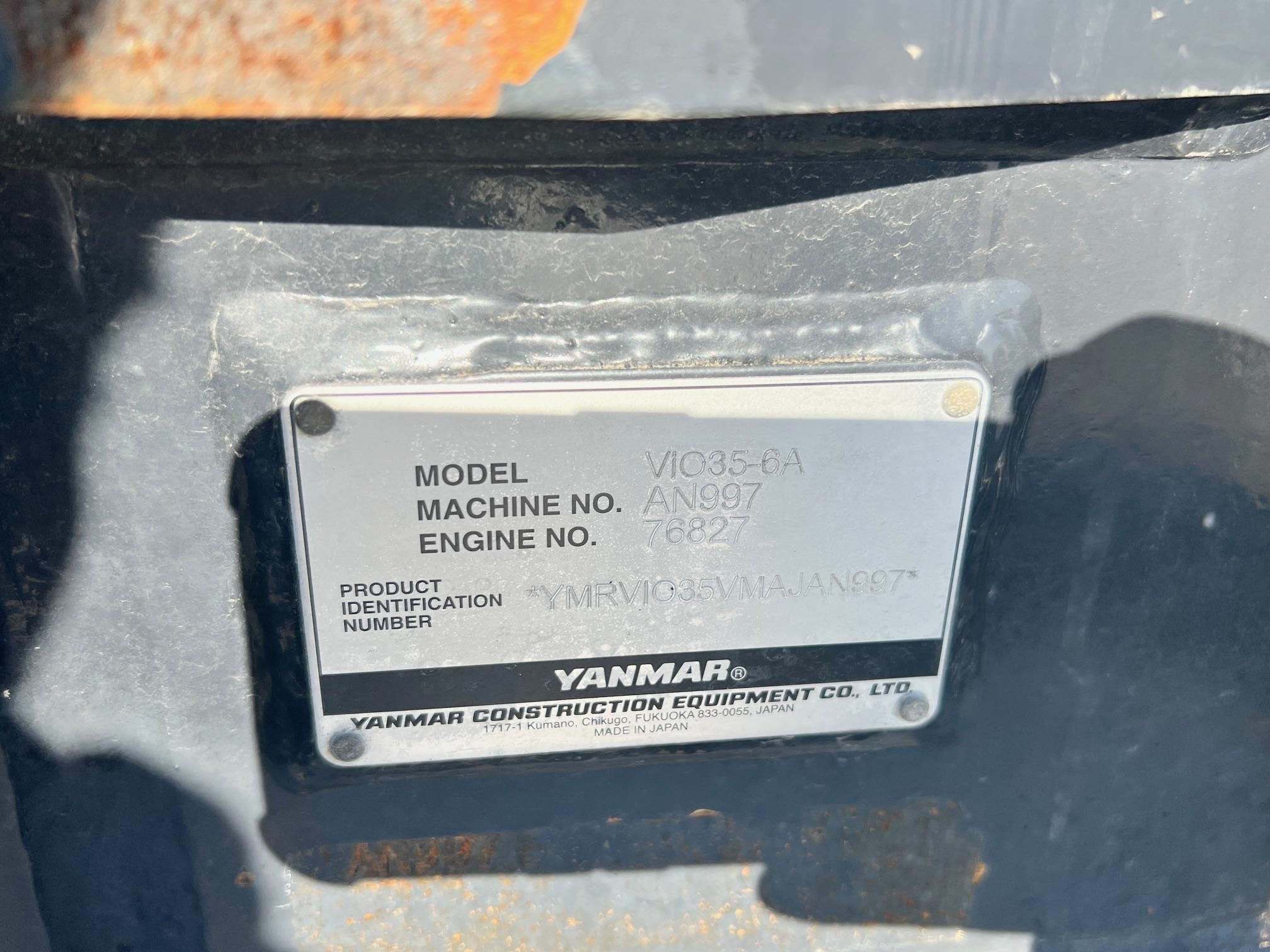 Yanmar VIO35-6A