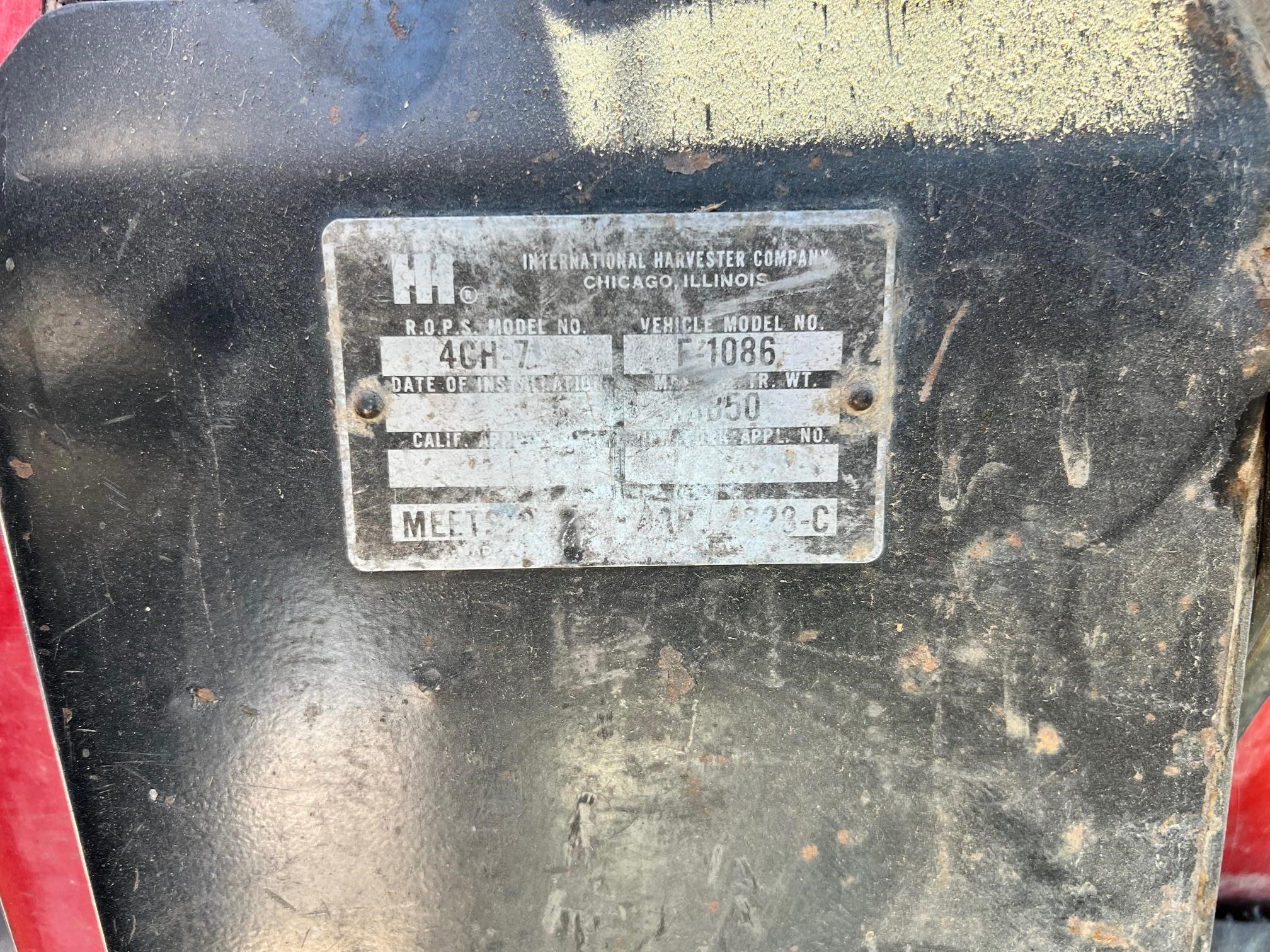 1977 International 1086