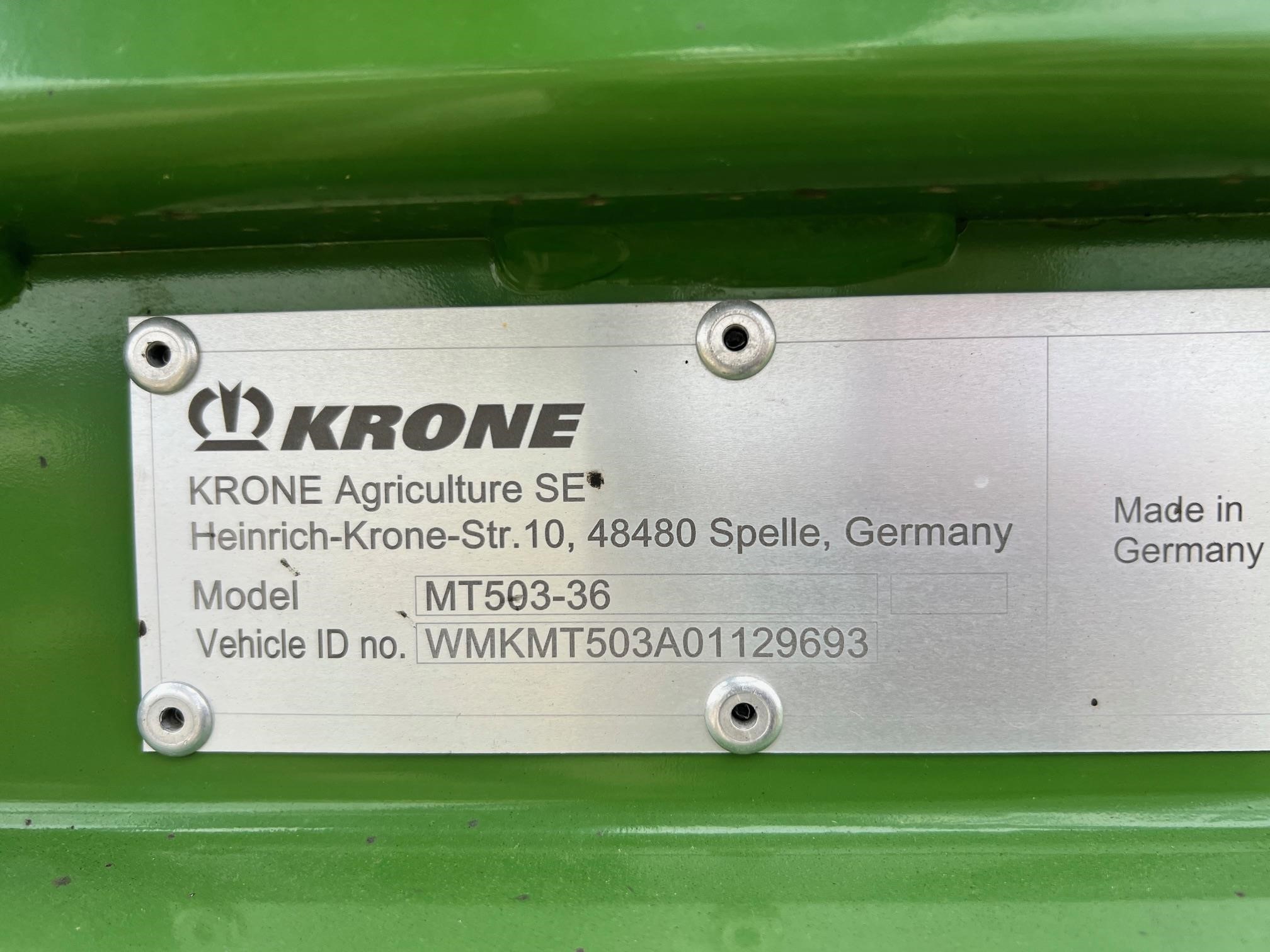 2026 Krone MT503-36