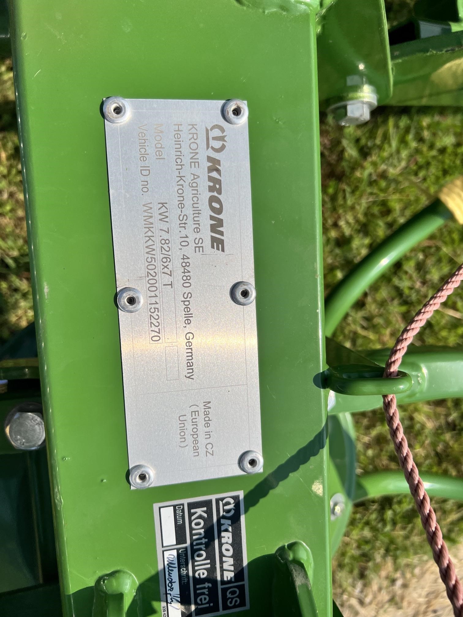 Krone KW7.82/6X7T